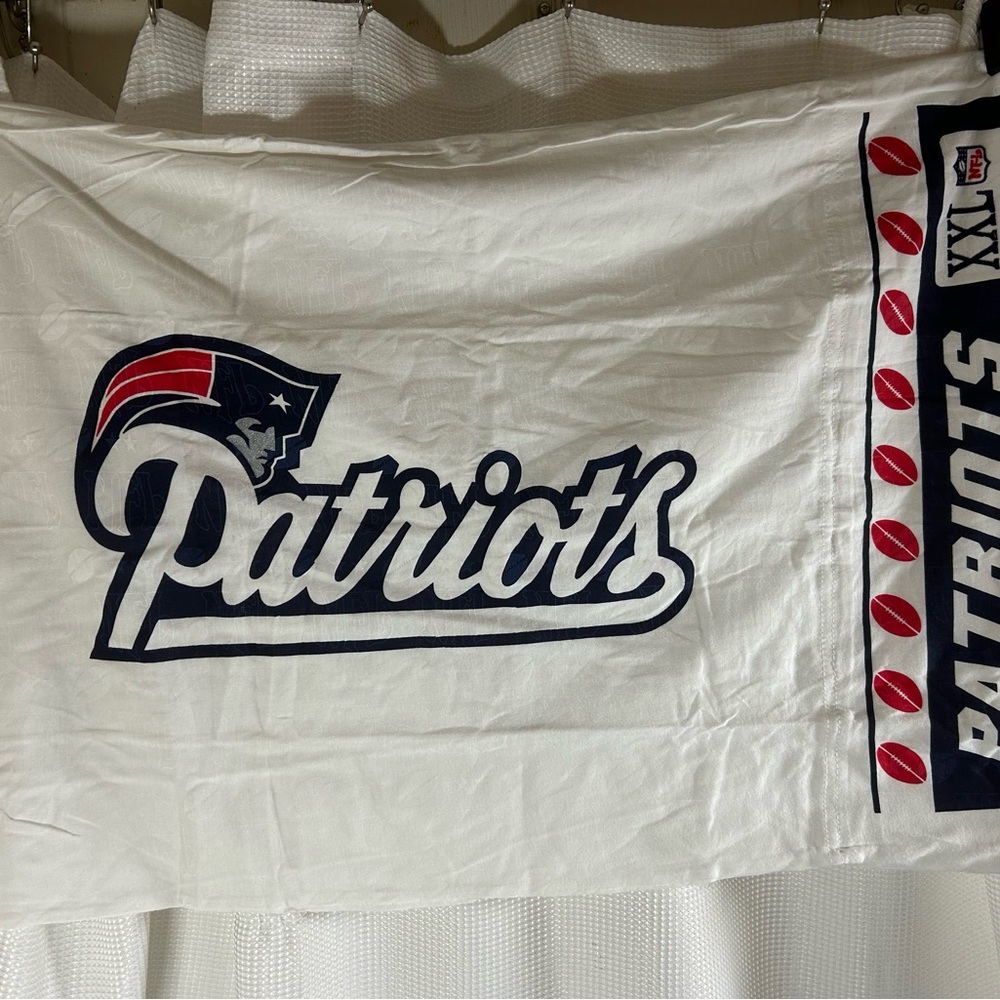 NFL patriots twin sheet set